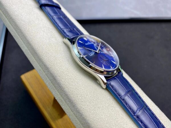 ĐỒNG HỒ JAEGER-LECOULTRE FAKE 11 MẶT XANH MASTER ULTRA THIN NHÀ MÁY GF 39MM