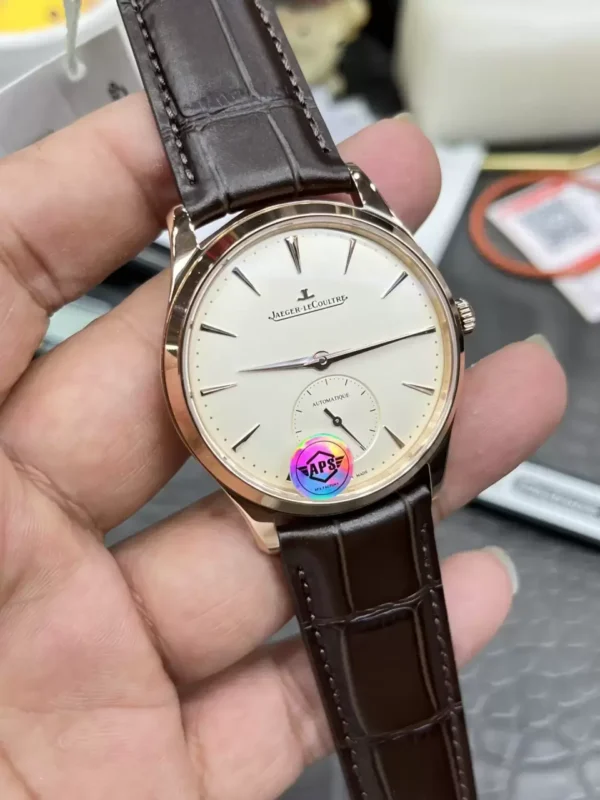 ĐỒNG HỒ JAEGER-LECOULTRE MASTER REPLICA 11 MẶT TRẮNG NHÀ MÁY APS 39MM (1)