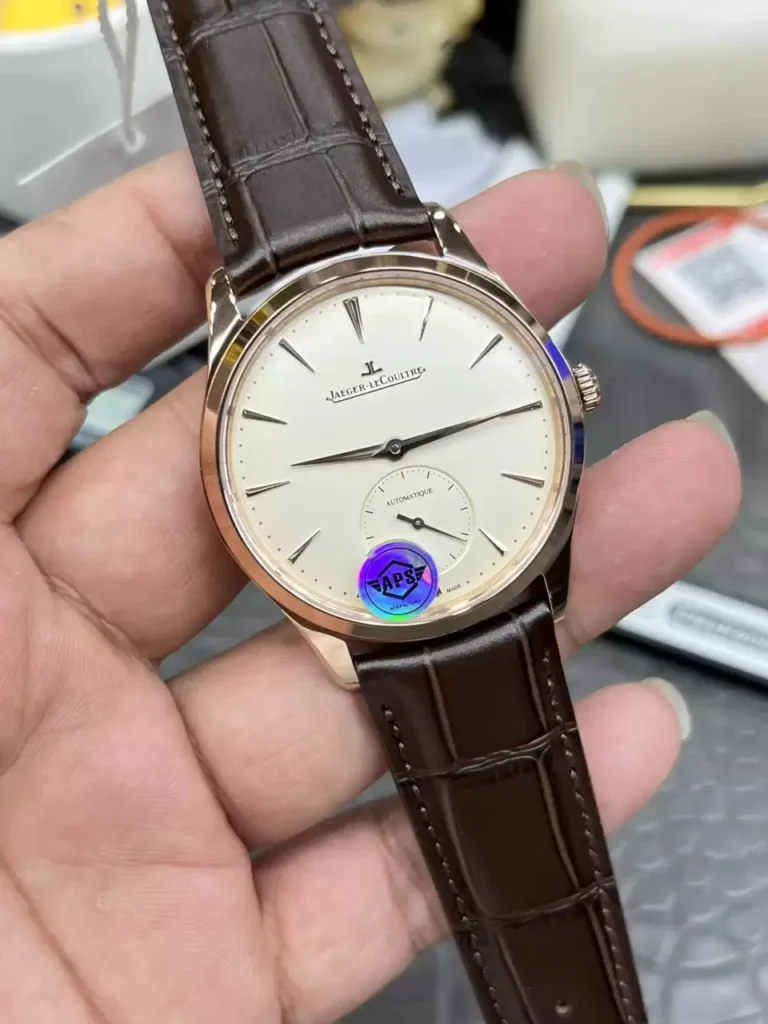 ĐỒNG HỒ JAEGER-LECOULTRE MASTER REPLICA 11 MẶT TRẮNG NHÀ MÁY APS 39MM (1)