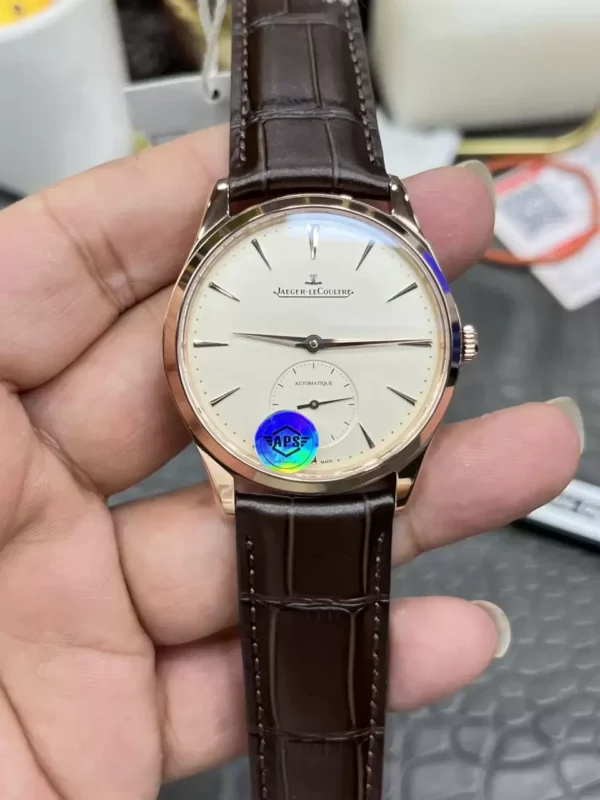 ĐỒNG HỒ JAEGER-LECOULTRE MASTER REPLICA 11 MẶT TRẮNG NHÀ MÁY APS 39MM (1)