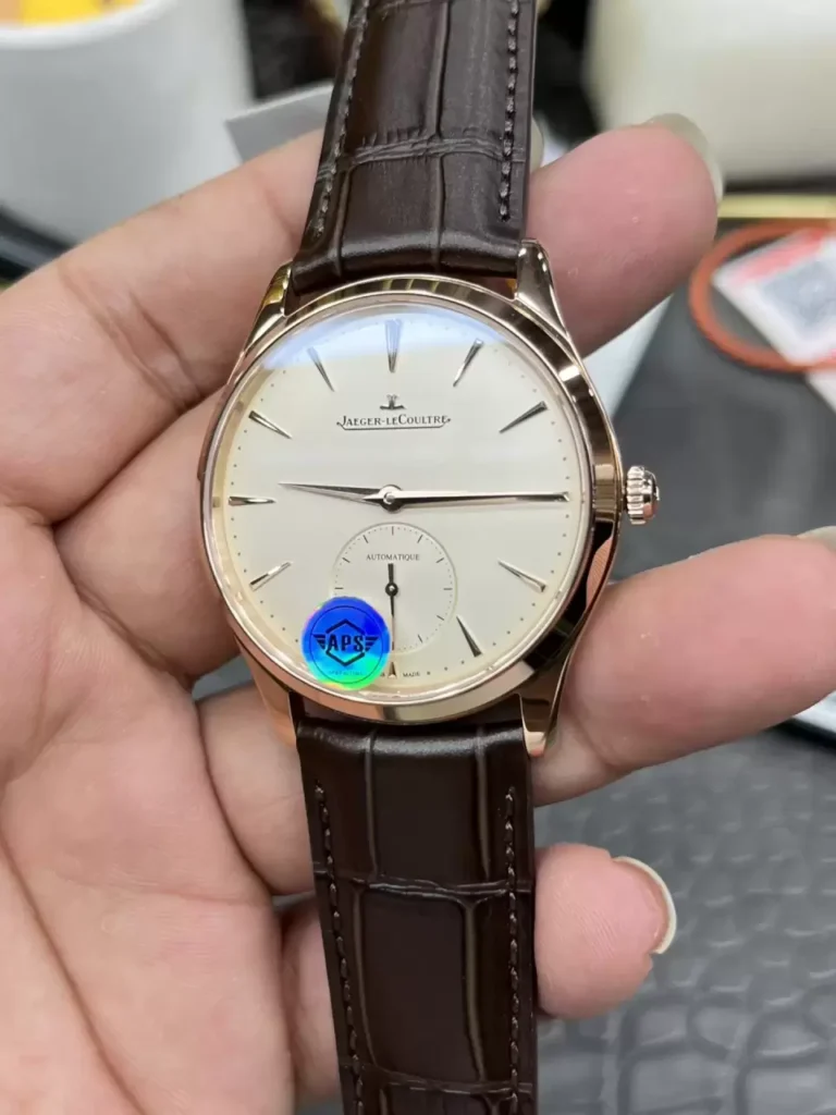 ĐỒNG HỒ JAEGER-LECOULTRE MASTER REPLICA 11 MẶT TRẮNG NHÀ MÁY APS 39MM (1)