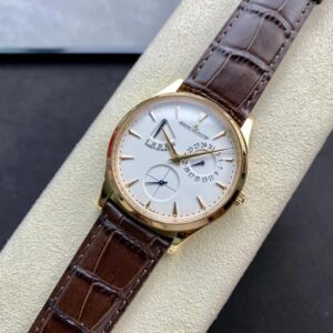 ĐỒNG HỒ JAEGER-LECOULTRE MASTER ULTRA THIN REPLICA MẠ VÀNG HỒNG MẶT TRẮNG GF 39MM (1)