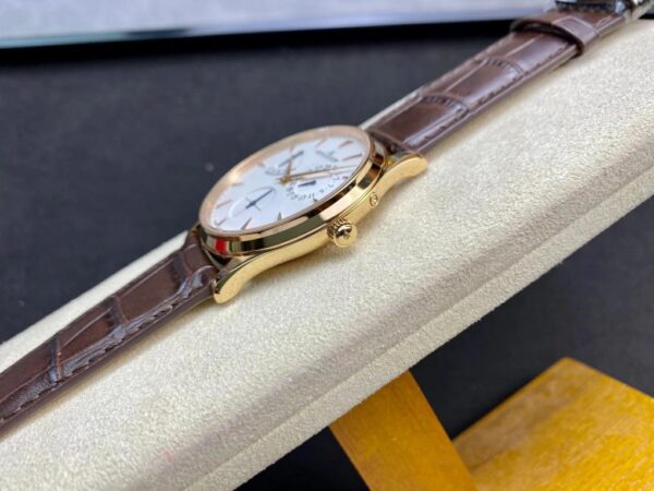 ĐỒNG HỒ JAEGER-LECOULTRE MASTER ULTRA THIN REPLICA MẠ VÀNG HỒNG MẶT TRẮNG GF 39MM (1)