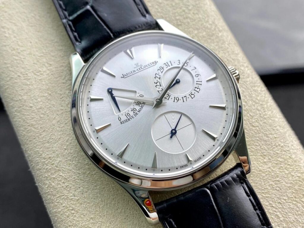 ĐỒNG HỒ JAEGER-LECOULTRE MẶT BẠC REPLICA NHÀ MÁY GF 39MM 