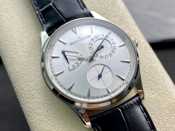 ĐỒNG HỒ JAEGER-LECOULTRE MẶT BẠC REPLICA NHÀ MÁY GF 39MM