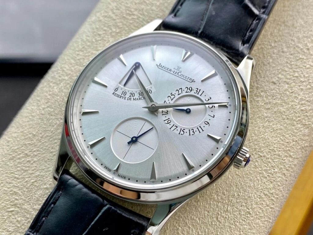 ĐỒNG HỒ JAEGER-LECOULTRE MẶT BẠC REPLICA NHÀ MÁY GF 39MM 