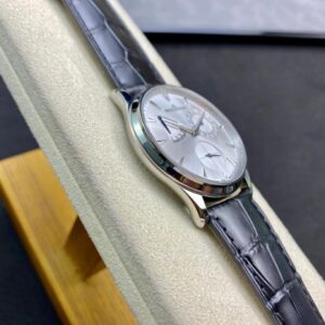 ĐỒNG HỒ JAEGER-LECOULTRE MẶT BẠC REPLICA NHÀ MÁY GF 39MM