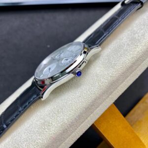 ĐỒNG HỒ JAEGER-LECOULTRE MẶT BẠC REPLICA NHÀ MÁY GF 39MM