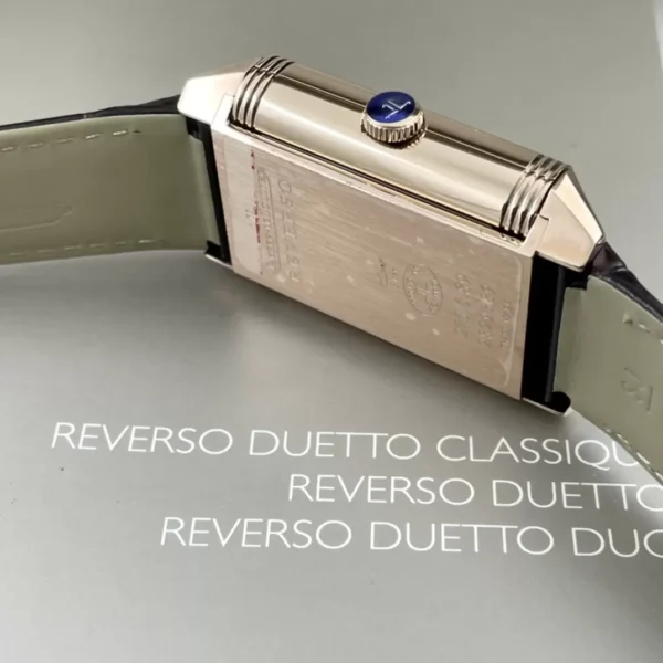 ĐỒNG HỒ JAEGER-LECOULTRE MẶT LẬT REVERSO FAKE 11 DÂY DA NHÀ MÁY MG 29MM