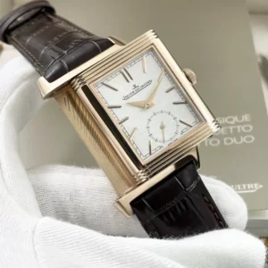 ĐỒNG HỒ JAEGER-LECOULTRE MẶT LẬT REVERSO FAKE 11 DÂY DA NHÀ MÁY MG 29MM