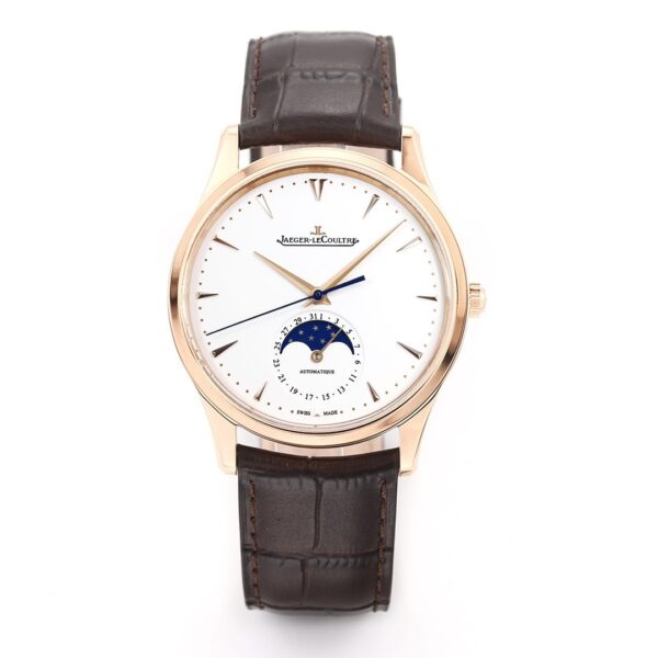 ĐỒNG HỒ JAEGER-LECOULTRE MOON PHASE FAKE MẶT TRẮNG NHÀ MÁY GF 39MM (1)