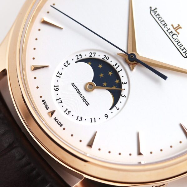 ĐỒNG HỒ JAEGER-LECOULTRE MOON PHASE FAKE MẶT TRẮNG NHÀ MÁY GF 39MM (1)