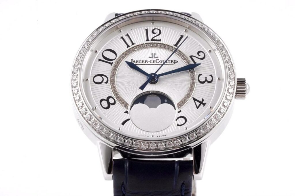 ĐỒNG HỒ JAEGER-LECOULTRE RENDEZ-VOUS FAKE 11 NỮ NIỀNG ĐÁ NHÀ MÁY ZF 34MM (1)