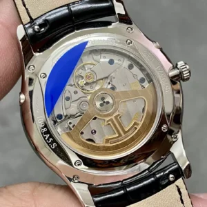 ĐỒNG HỒ JAEGER-LECOULTRE REPLICA 11 MOON PHASE MẶT XANH NHÀ MÁY APS 39MM (1)