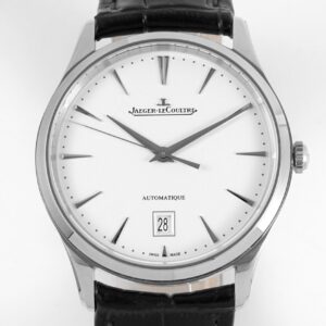 ĐỒNG HỒ JAEGER-LECOULTRE REPLICA ULTRA THIN MASTER DÂY DA ĐEN NHÀ MÁY ZF 40MM (1)