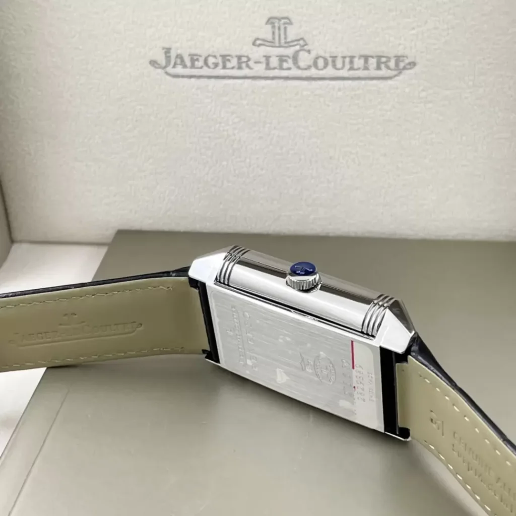 ĐỒNG HỒ JAEGER-LECOULTRE REVERSO FAKE 11 CỌC SỐ XANH NHÀ MÁY MG 29MM (1)