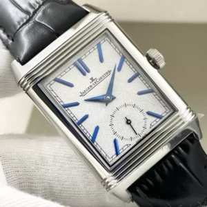 ĐỒNG HỒ JAEGER-LECOULTRE REVERSO FAKE 11 CỌC SỐ XANH NHÀ MÁY MG 29MM (1)