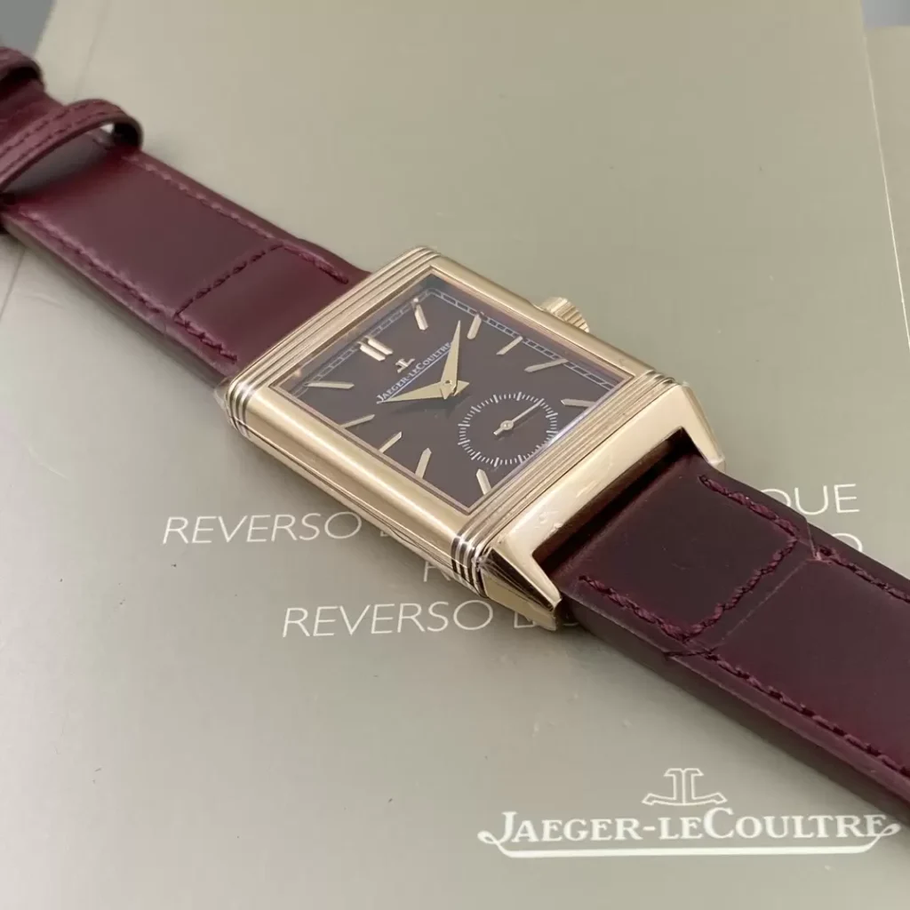 ĐỒNG HỒ JAEGER-LECOULTRE REVERSO REPLICA WATCH MẶT CHOCOLATE NHÀ MÁY MG 28MM