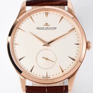 ĐỒNG HỒ JAEGER-LECOULTRE SMALL SECONDS FAKE MẠ VÀNG HỒNG NHÀ MÁY ZF 40MM (1)