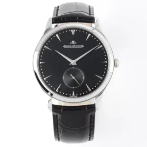 ĐỒNG HỒ JAEGER-LECOULTRE SMALL SECONDS REPLICA MẶT ĐEN NHÀ MÁY ZF 40MM