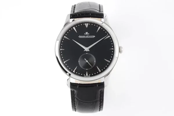 ĐỒNG HỒ JAEGER-LECOULTRE SMALL SECONDS REPLICA MẶT ĐEN NHÀ MÁY ZF 40MM