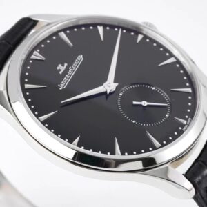 ĐỒNG HỒ JAEGER-LECOULTRE SMALL SECONDS REPLICA MẶT ĐEN NHÀ MÁY ZF 40MM