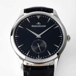 ĐỒNG HỒ JAEGER-LECOULTRE SMALL SECONDS REPLICA MẶT ĐEN NHÀ MÁY ZF 40MM