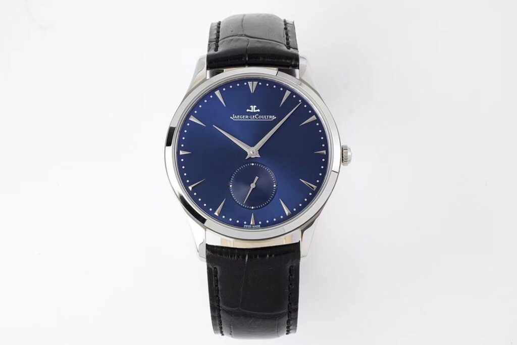 ĐỒNG HỒ JAEGER-LECOULTRE SMALL SECONDS REPLICA MẶT XANH NHÀ MÁY ZF 40MM (1)