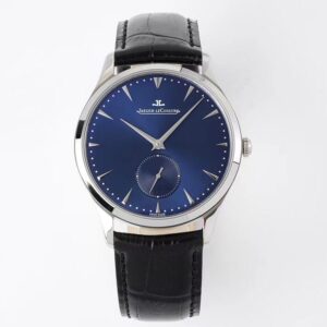 ĐỒNG HỒ JAEGER-LECOULTRE SMALL SECONDS REPLICA MẶT XANH NHÀ MÁY ZF 40MM (1)