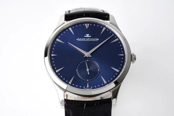 ĐỒNG HỒ JAEGER-LECOULTRE SMALL SECONDS REPLICA MẶT XANH NHÀ MÁY ZF 40MM (1)