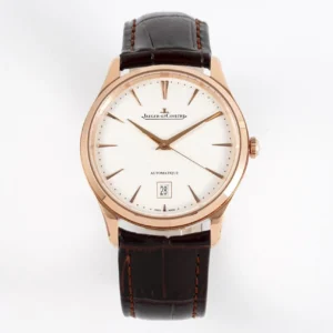 ĐỒNG HỒ JAEGER-LECOULTRE ULTRA THIN MASTER REPLICA MẠ VÀNG HỒNG NHÀ MÁY ZF 40MM (1)