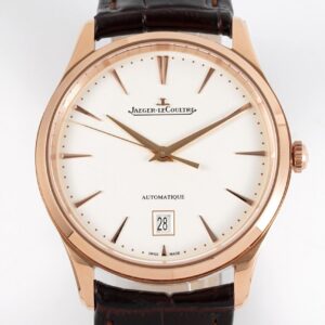 ĐỒNG HỒ JAEGER-LECOULTRE ULTRA THIN MASTER REPLICA MẠ VÀNG HỒNG NHÀ MÁY ZF 40MM (1)