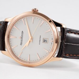 ĐỒNG HỒ JAEGER-LECOULTRE ULTRA THIN MASTER REPLICA MẠ VÀNG HỒNG NHÀ MÁY ZF 40MM (1)