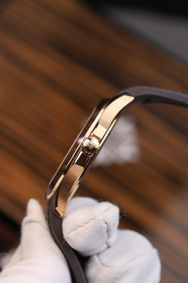 ĐỒNG HỒ PATEK PHILIPPE AQUANAUT 5167 REPLICA BỌC VÀNG NHÀ MÁY 3K 40MM (4)