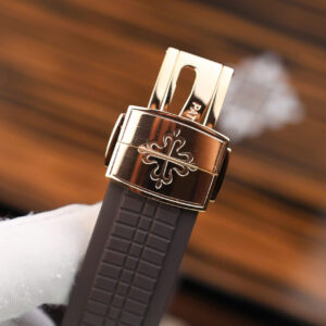 ĐỒNG HỒ PATEK PHILIPPE AQUANAUT 5167 REPLICA BỌC VÀNG NHÀ MÁY 3K 40MM (4)