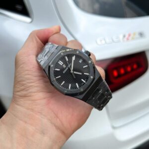 ĐỒNG HỒ AUDEMARS PIGUET ROYAL OAK 15500ST REPLICA VỎ GỐM ĐEN APS 41MM (1)