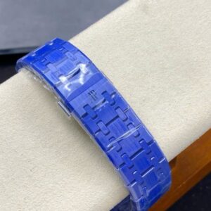 ĐỒNG HỒ AUDEMARS PIGUET ROYAL OAK 15500ST REPLICA VỎ GỐM XANH BLUE APS 41MM (1)