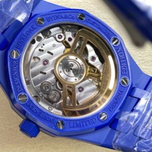 ĐỒNG HỒ AUDEMARS PIGUET ROYAL OAK 15500ST REPLICA VỎ GỐM XANH BLUE APS 41MM (1)