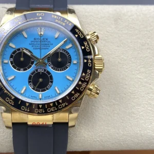 ĐỒNG HỒ ROLEX DAYTONA 126518LN REPLICA DÂY ĐEO CAO SU NHÀ MÁY Q 40MM (1)