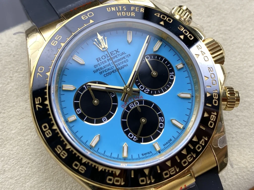 ĐỒNG HỒ ROLEX DAYTONA 126518LN REPLICA DÂY ĐEO CAO SU NHÀ MÁY Q 40MM (1)