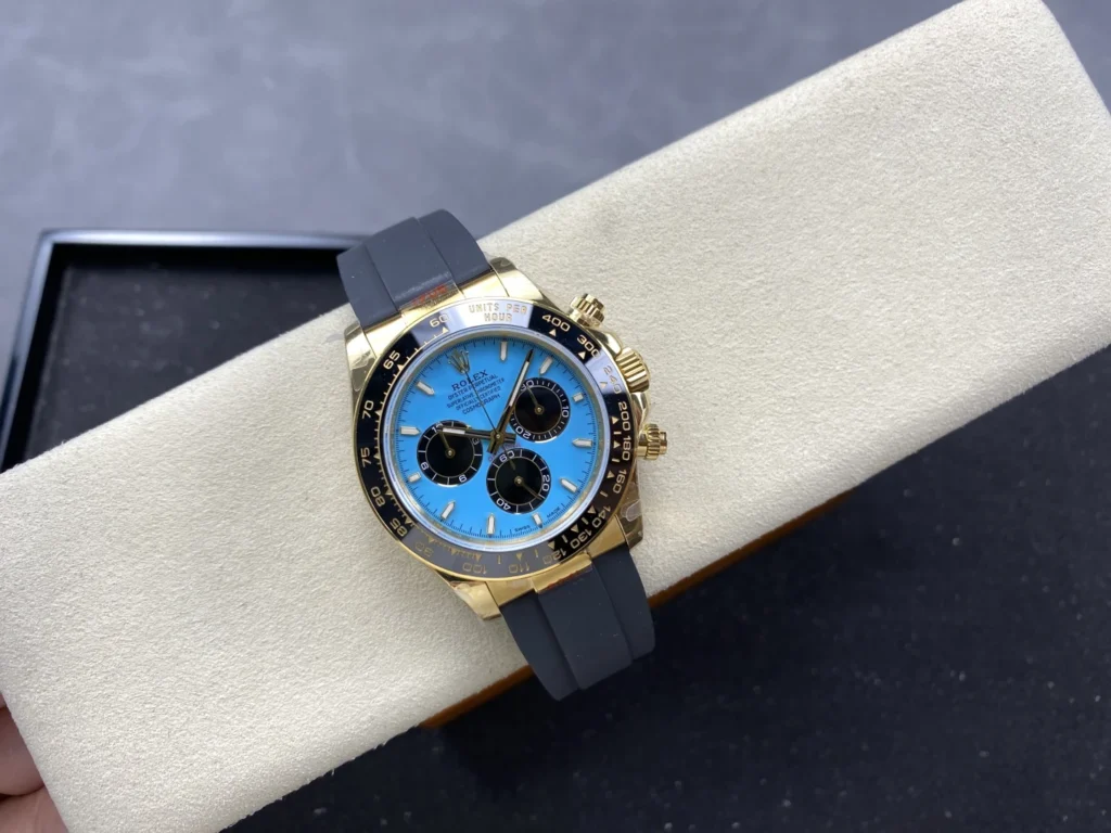 ĐỒNG HỒ ROLEX DAYTONA 126518LN REPLICA DÂY ĐEO CAO SU NHÀ MÁY Q 40MM (1)