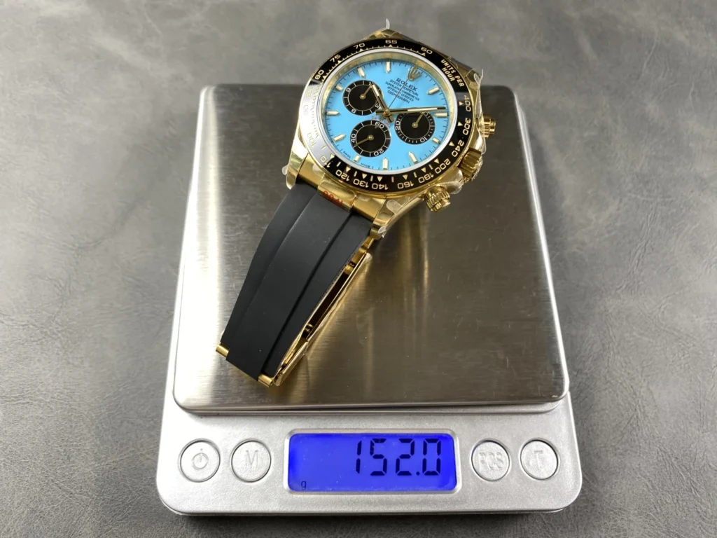 ĐỒNG HỒ ROLEX DAYTONA 126518LN REPLICA DÂY ĐEO CAO SU NHÀ MÁY Q 40MM (1)