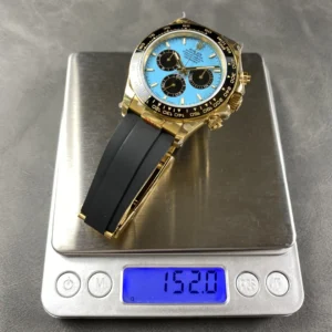 ĐỒNG HỒ ROLEX DAYTONA 126518LN REPLICA DÂY ĐEO CAO SU NHÀ MÁY Q 40MM (1)