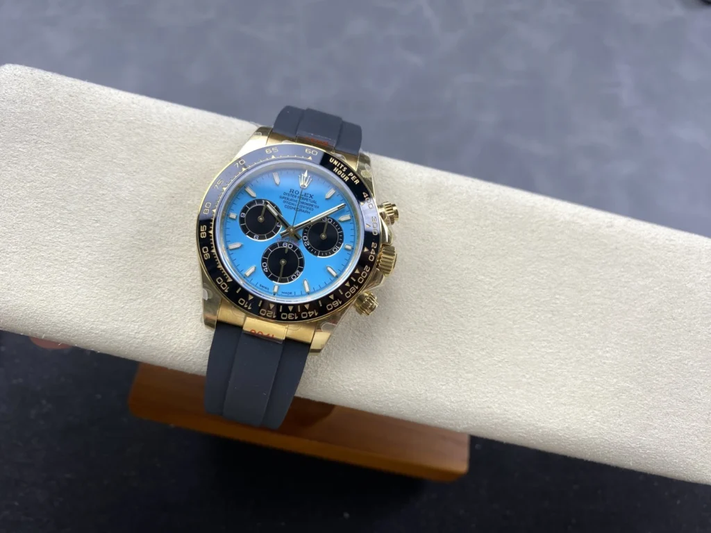 ĐỒNG HỒ ROLEX DAYTONA 126518LN REPLICA DÂY ĐEO CAO SU NHÀ MÁY Q 40MM (1)
