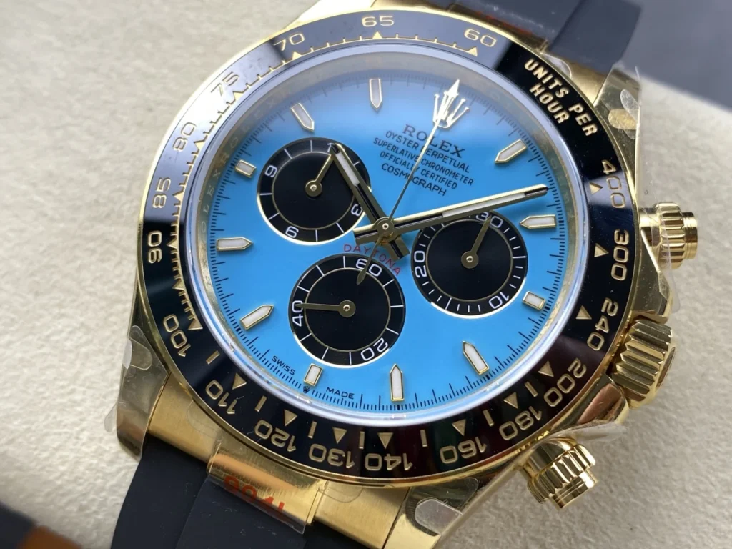 ĐỒNG HỒ ROLEX DAYTONA 126518LN REPLICA DÂY ĐEO CAO SU NHÀ MÁY Q 40MM (1)