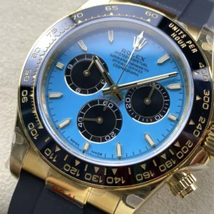 ĐỒNG HỒ ROLEX DAYTONA 126518LN REPLICA DÂY ĐEO CAO SU NHÀ MÁY Q 40MM (1)