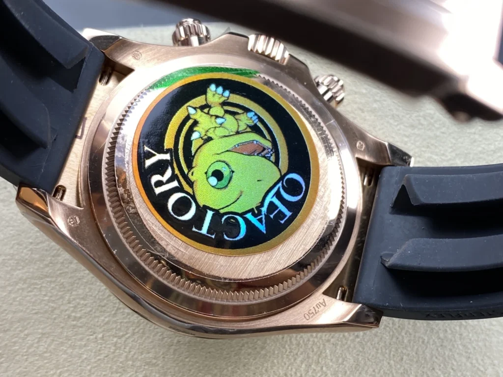 ĐỒNG HỒ ROLEX DAYTONA ROSE GOLD REPLICA MẶT SỐ NÂU NHÀ MÁY Q 40MM (1)