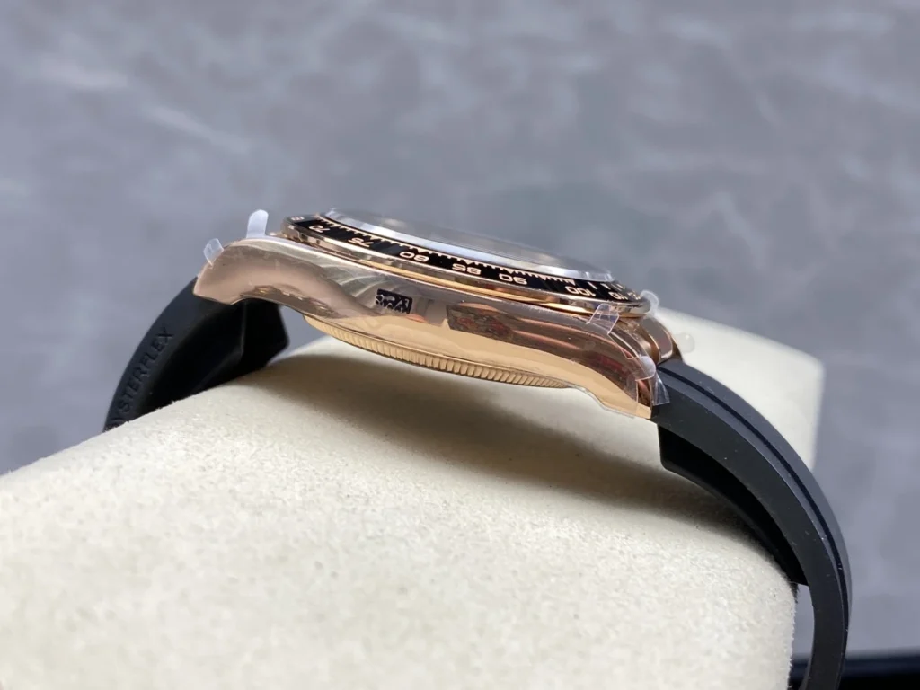 ĐỒNG HỒ ROLEX DAYTONA ROSE GOLD REPLICA MẶT SỐ NÂU NHÀ MÁY Q 40MM (1)