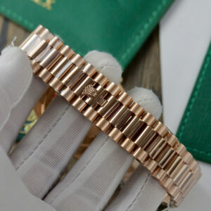 ĐỒNG HỒ ROLEX DAY-DATE BỌC VÀNG 18K CHẾ TÁC MẶT SỐ MOISSANITE 40MM (1)