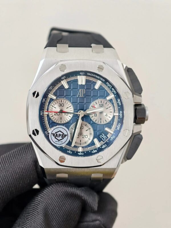 Dong Ho Audemars Piguet Royal Oak Offshore 26240 Rep 11 Mat Xanh Xuong APS 43mm 2